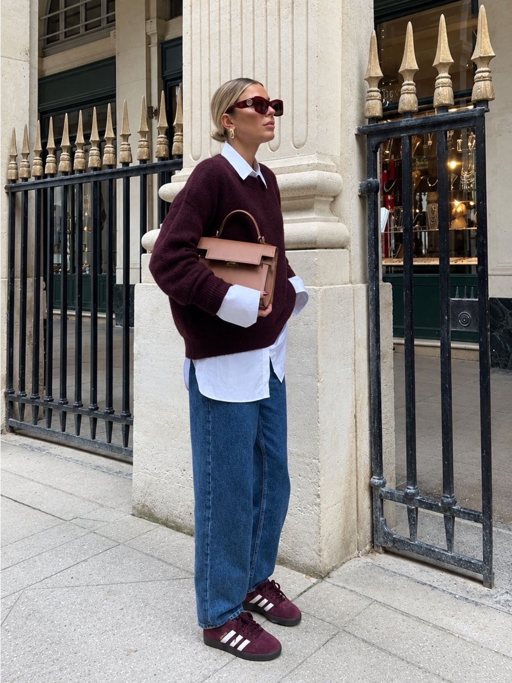 ZARA BNWT SOFT KNIT SWEATER. BURGUNDY 2142/168/681
